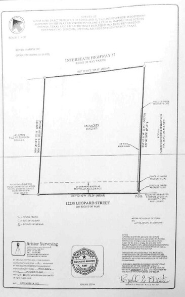 12238 Leopard St, Corpus Christi, TX à vendre - Plan cadastral – Image 2 sur 6
