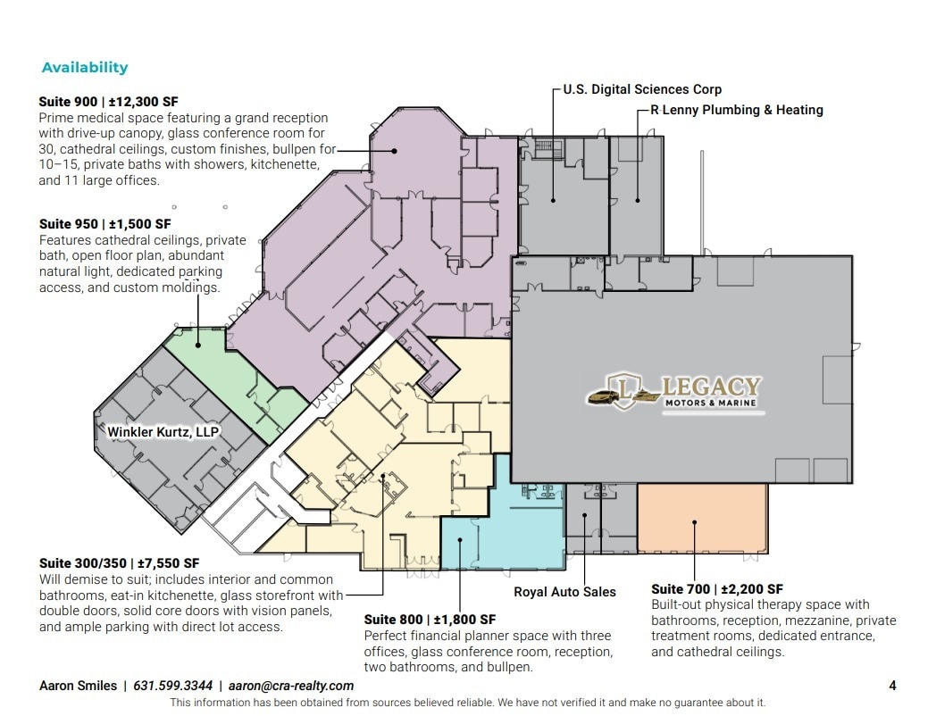 1201 Route 112, Port Jefferson Station, NY à louer Plan d’étage– Image 1 sur 1