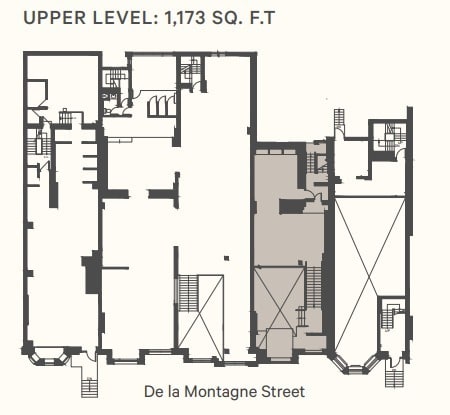2090-2130 de la Montagne, Montréal, QC à louer Plan d’étage– Image 1 sur 1