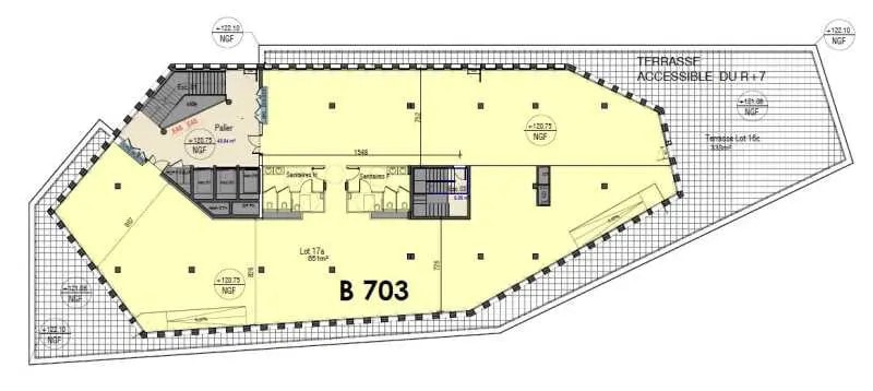 12 Avenue Émile Baudot, Palaiseau, ESS 91120 - Lot 17a -  - Plan d’étage - Image 1 of 1