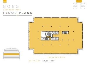 8065 Leesburg Pike, Vienna, VA à louer Plan d’étage– Image 1 sur 1