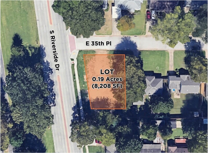 104 35th Pl, Tulsa, OK à vendre - Aérien – Image 2 sur 2