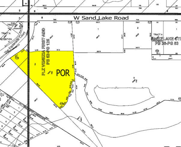 7932 W Sand Lake Rd, Orlando, FL à vendre - Plan cadastral – Image 2 sur 80