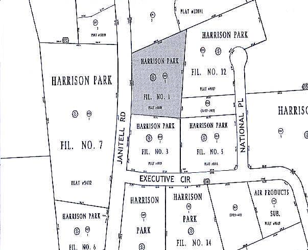 2801-2817 Janitell Rd, Colorado Springs, CO à louer - Plan cadastral – Image 2 sur 7