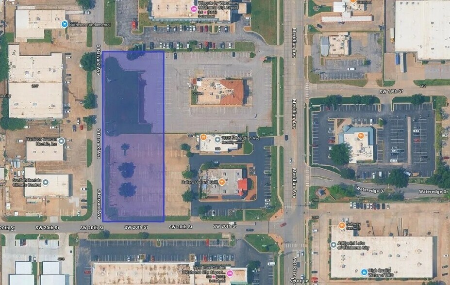 2035 S Meridian Ave, Oklahoma City, OK à vendre - Aérien – Image 3 sur 4