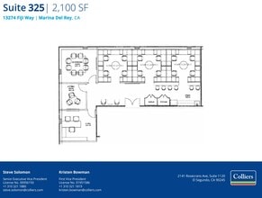 13274 Fiji Way, Marina Del Rey, CA à louer Plan d’étage– Image 1 sur 1
