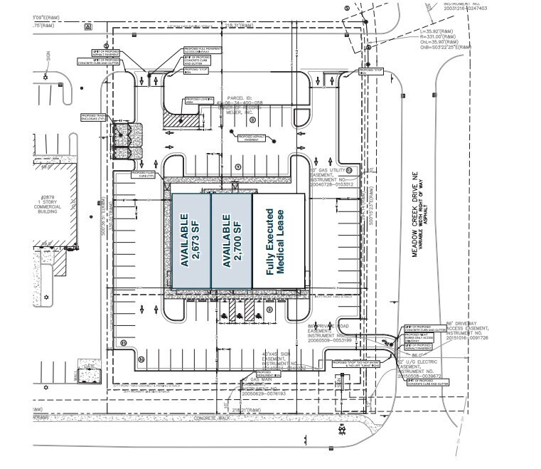 2799 NE 10 Mile Rd, Rockford, MI à louer Plan de site– Image 1 sur 1
