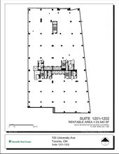 100 University Ave, Toronto, ON à louer Plan d’étage– Image 1 sur 1