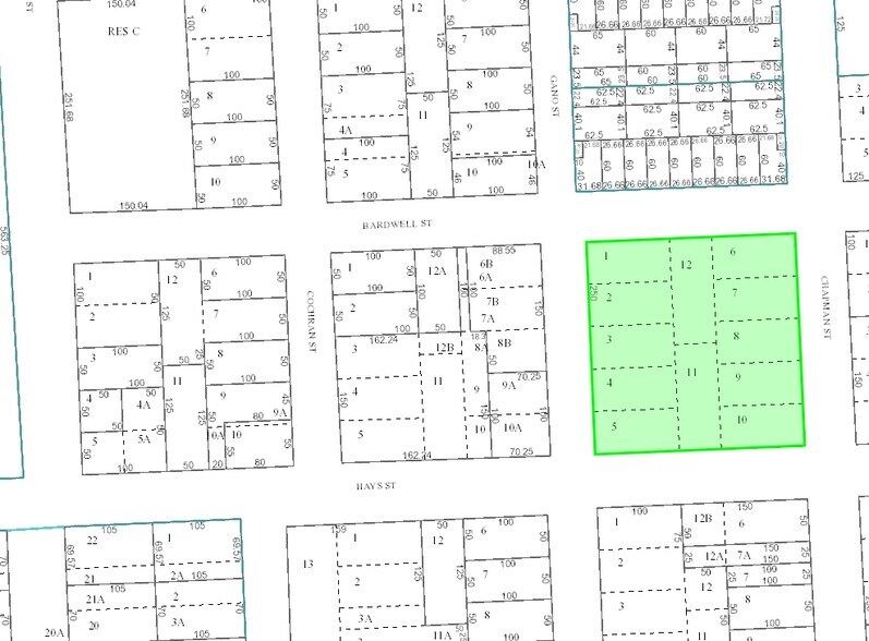 1301 Hays St, Houston, TX à louer - Plan cadastral – Image 2 sur 14