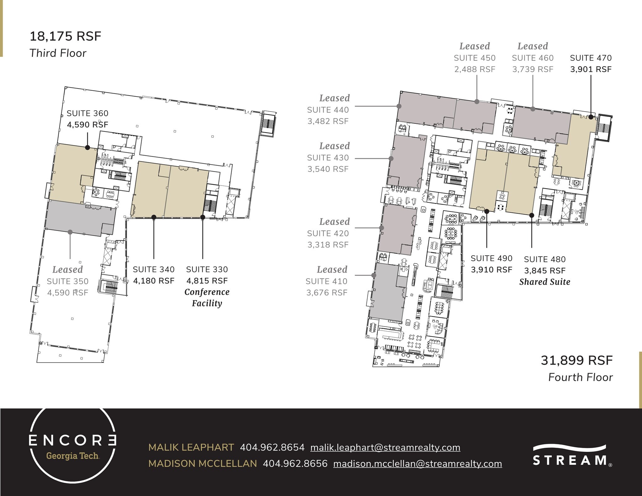 1115 Howell Mill Rd NW, Atlanta, GA à louer Plan d’étage– Image 1 sur 1