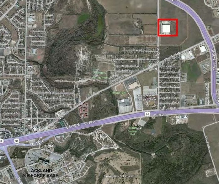 1410 S Callaghan Rd, San Antonio, TX à louer - Aérien – Image 2 sur 9