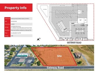 Plus de détails pour 0 Gateway Rd, Bethel Island, CA - Terrain à vendre