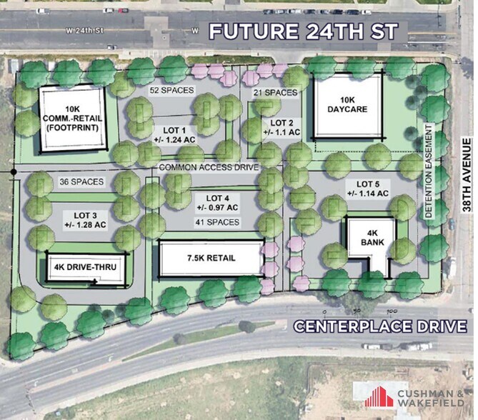 Centerplace Drive, Greeley, CO à louer - Photo de l’immeuble – Image 1 sur 1