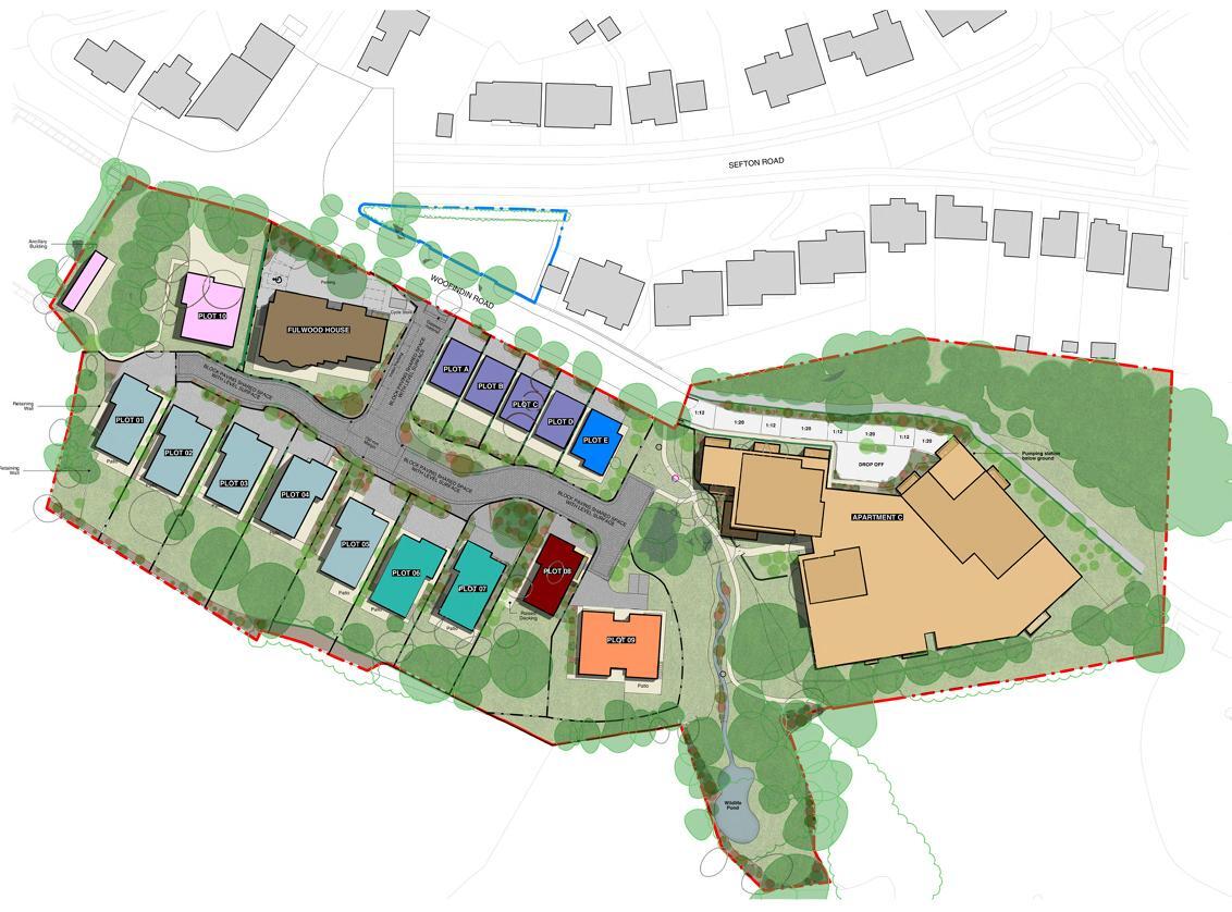 Fulwood Rd, Sheffield à vendre Plan de site– Image 1 sur 2