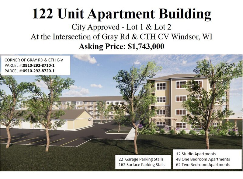 Gray Rd & CTH CV, Windsor, WI à vendre - Photo de l’immeuble – Image 2 sur 12