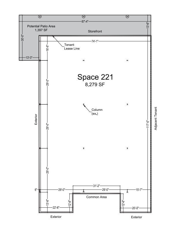 1288-1640 Camino Del Rio N, San Diego, CA à louer Plan d’étage– Image 1 sur 1