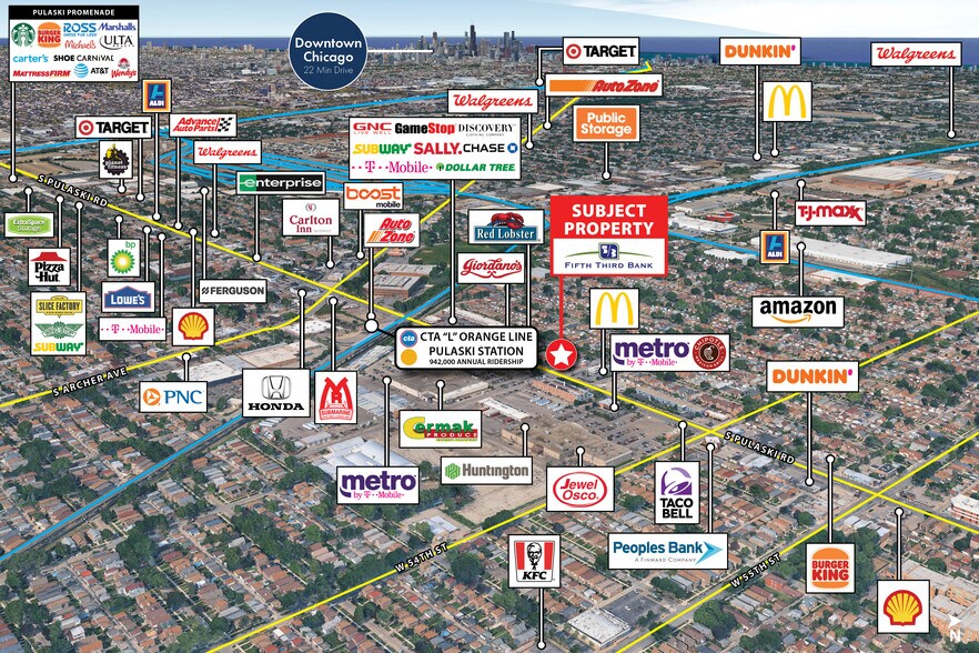 5231 S Pulaski Rd, Chicago, IL à vendre - Photo de l’immeuble – Image 3 sur 5