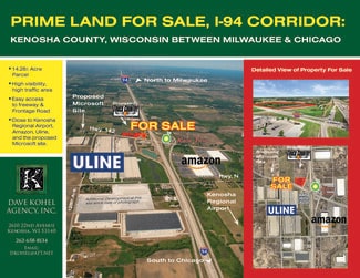 Plus de détails pour 12214 Burlington Rd, Kenosha, WI - Terrain à vendre