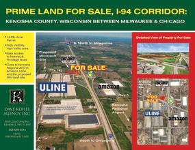 12214 Burlington Rd, Kenosha, WI - Vue aérienne vue de carte
