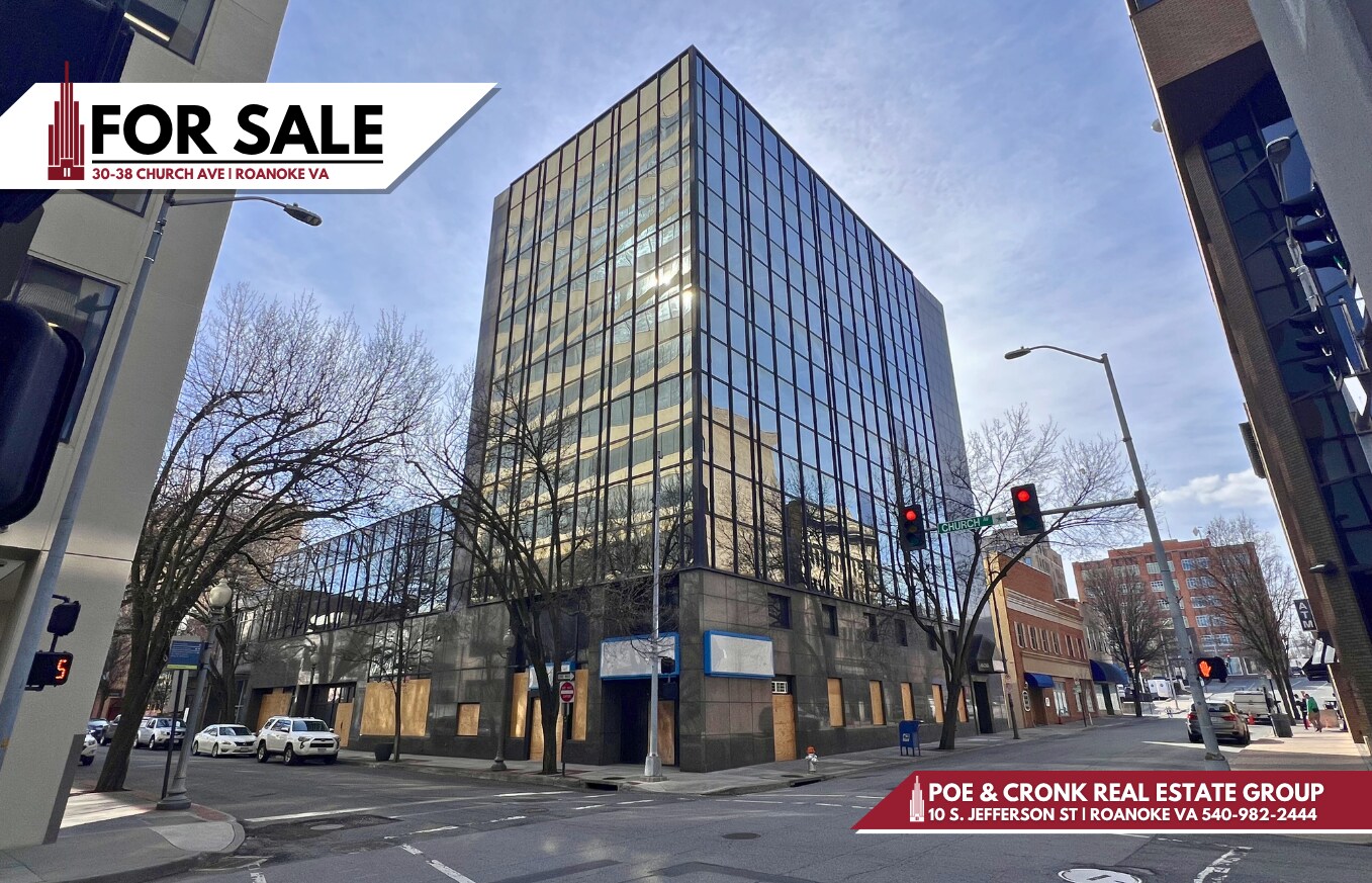 30-38 Church Ave SW, Roanoke, VA à vendre Photo de l’immeuble– Image 1 sur 18