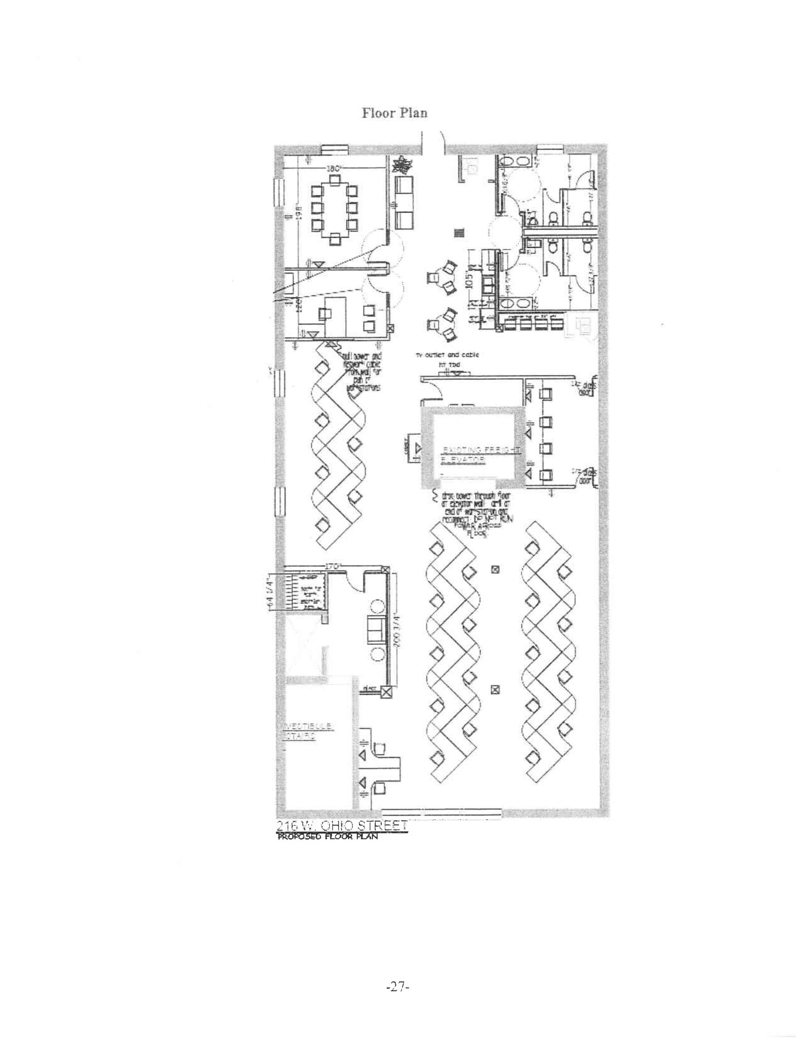 216 W Ohio St, Chicago, IL à louer Plan de site– Image 1 sur 1