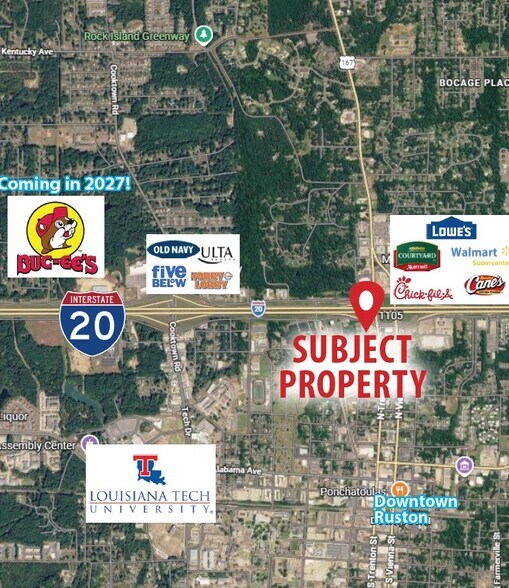 1105 N. Trenton Street, Ruston, LA à vendre - Photo principale – Image 1 sur 1