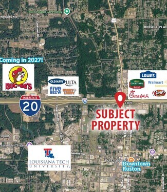 Plus de détails pour 1105 N. Trenton Street, Ruston, LA - Terrain à vendre