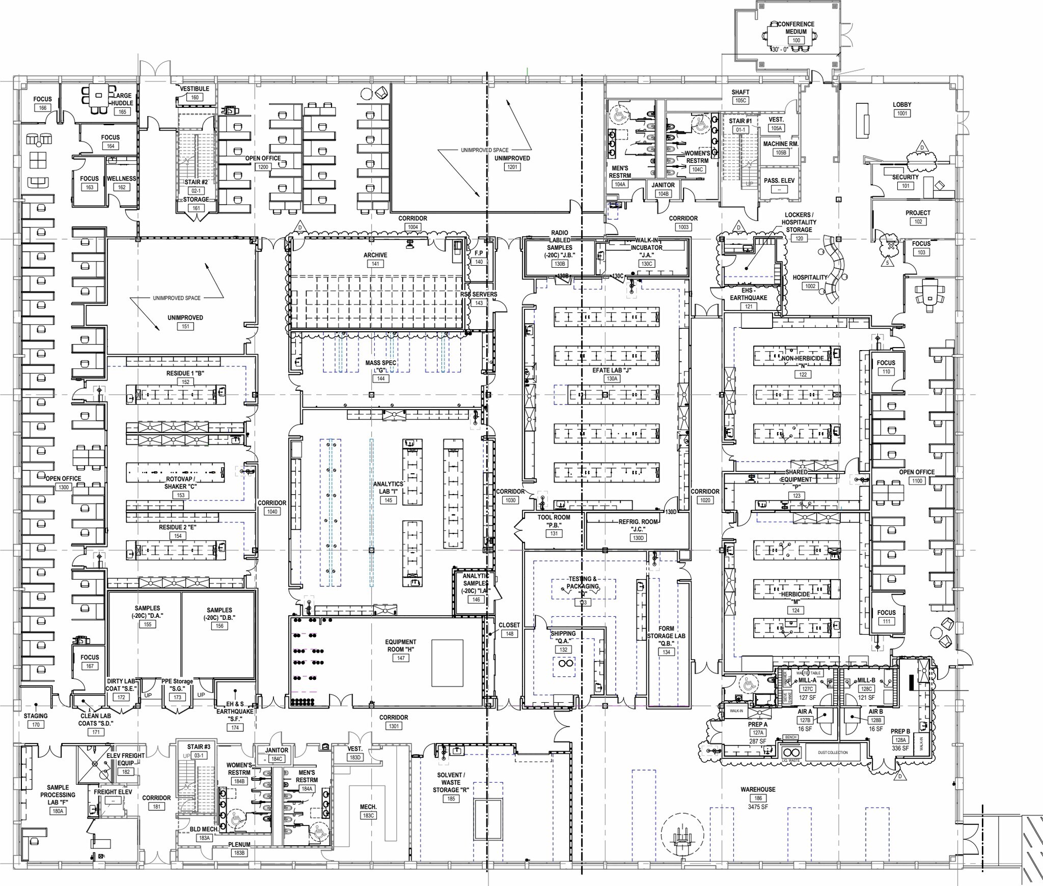 4600-4650 Norris Canyon Rd, San Ramon, CA à louer Plan d’étage– Image 1 sur 1