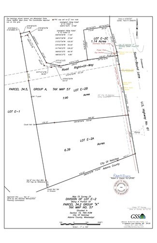 Plus de détails pour 000E-2B Highway 61, Natchez, MS - Terrain à vendre