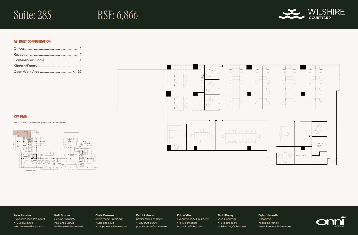 5700 Wilshire Blvd, Los Angeles, CA à louer Plan d’étage– Image 1 sur 1