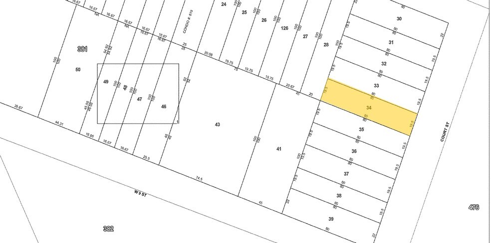 534 Court St, Brooklyn, NY à louer - Plan cadastral – Image 2 sur 25