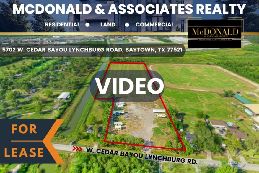 5702 W Cedar Bayou Lynchburg Rd, Baytown, TX à louer - Vidéo sur l’annonce professionnelle – Image 2 sur 5