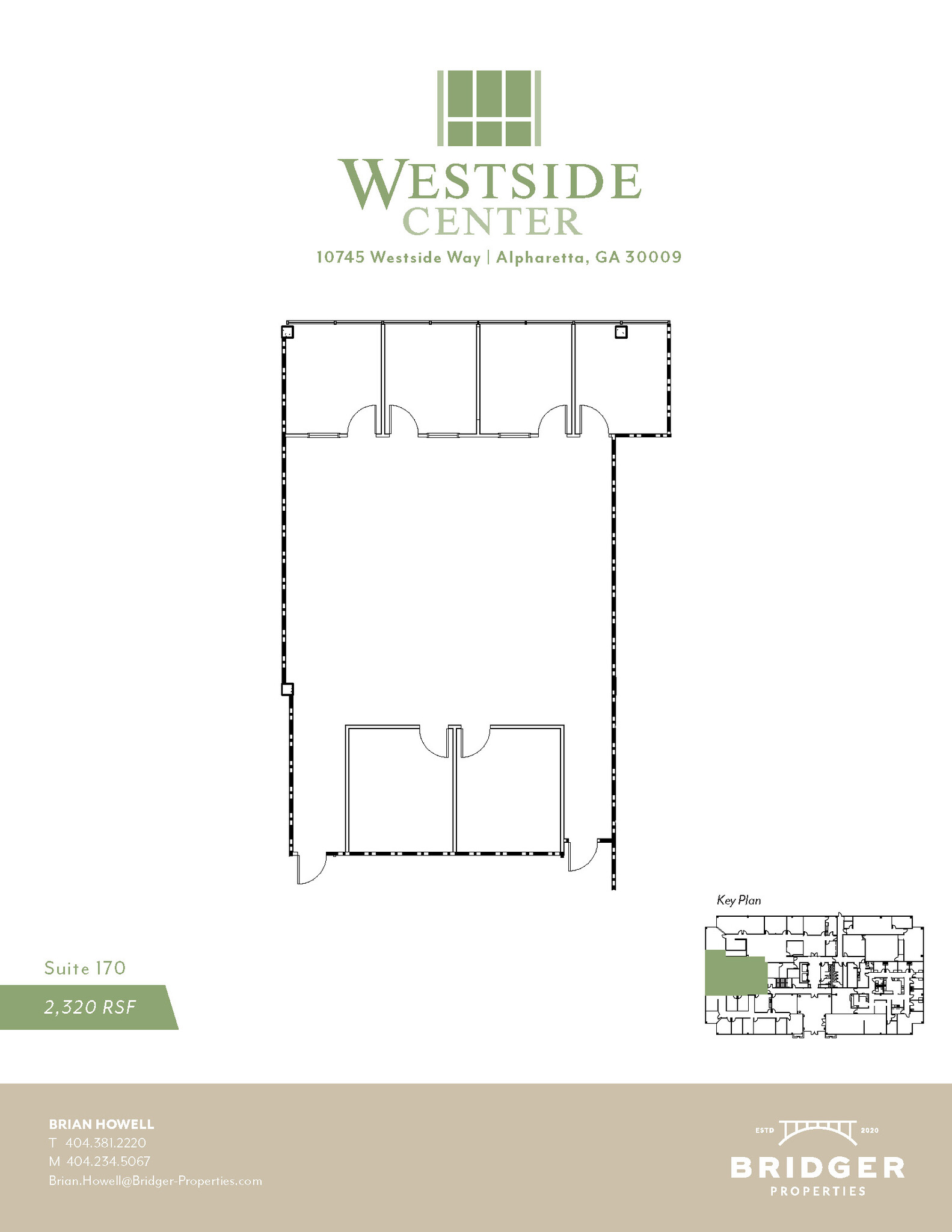 10745 Westside Way, Alpharetta, GA à louer Plan d’étage– Image 1 sur 1