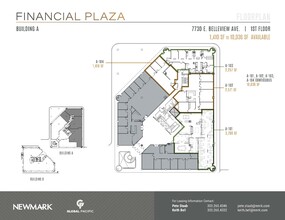 7730 E Belleview Ave, Greenwood Village, CO à louer Plan d’étage– Image 2 sur 2