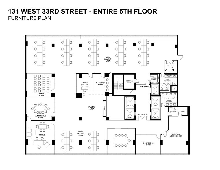 131 W 33rd St, New York, NY à louer - Plan de site – Image 2 sur 2