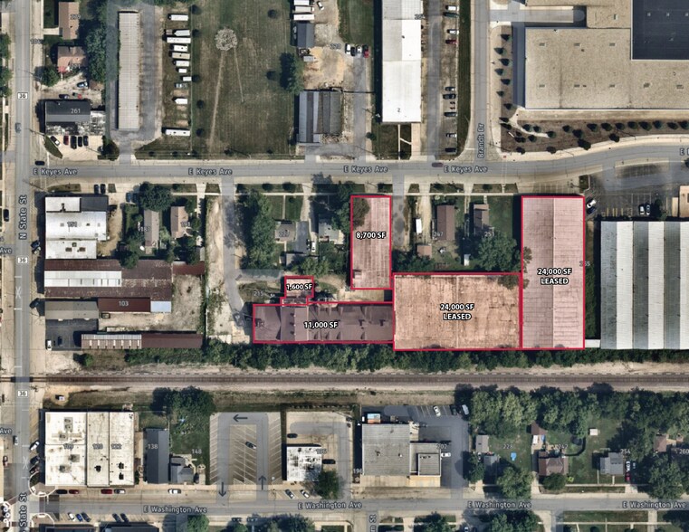 201-255 Keyes Ave, Hampshire, IL à vendre - Aérien – Image 2 sur 2