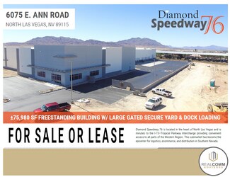 Plus de détails pour 6075 E Ann Rd, Las Vegas, NV - Industriel/Logistique à vendre