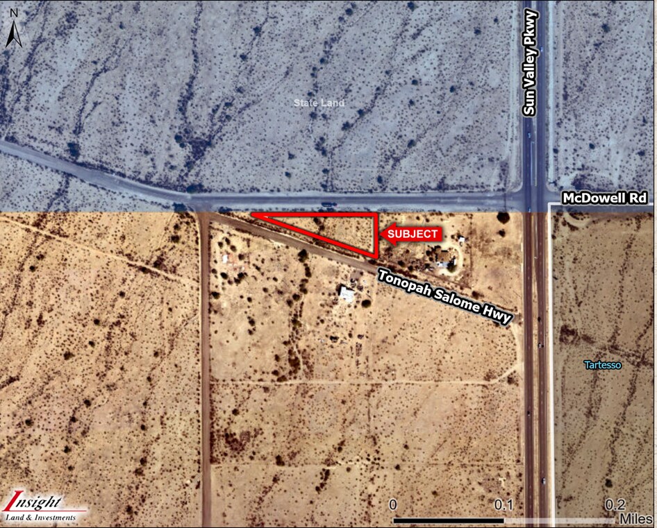 SEC McDowell Rd & Tonopah Salome Hwy, Buckeye, AZ à vendre Aérien– Image 1 sur 5