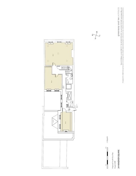 24 Hanover Sq, Londres à louer - Plan d’étage – Image 3 sur 4