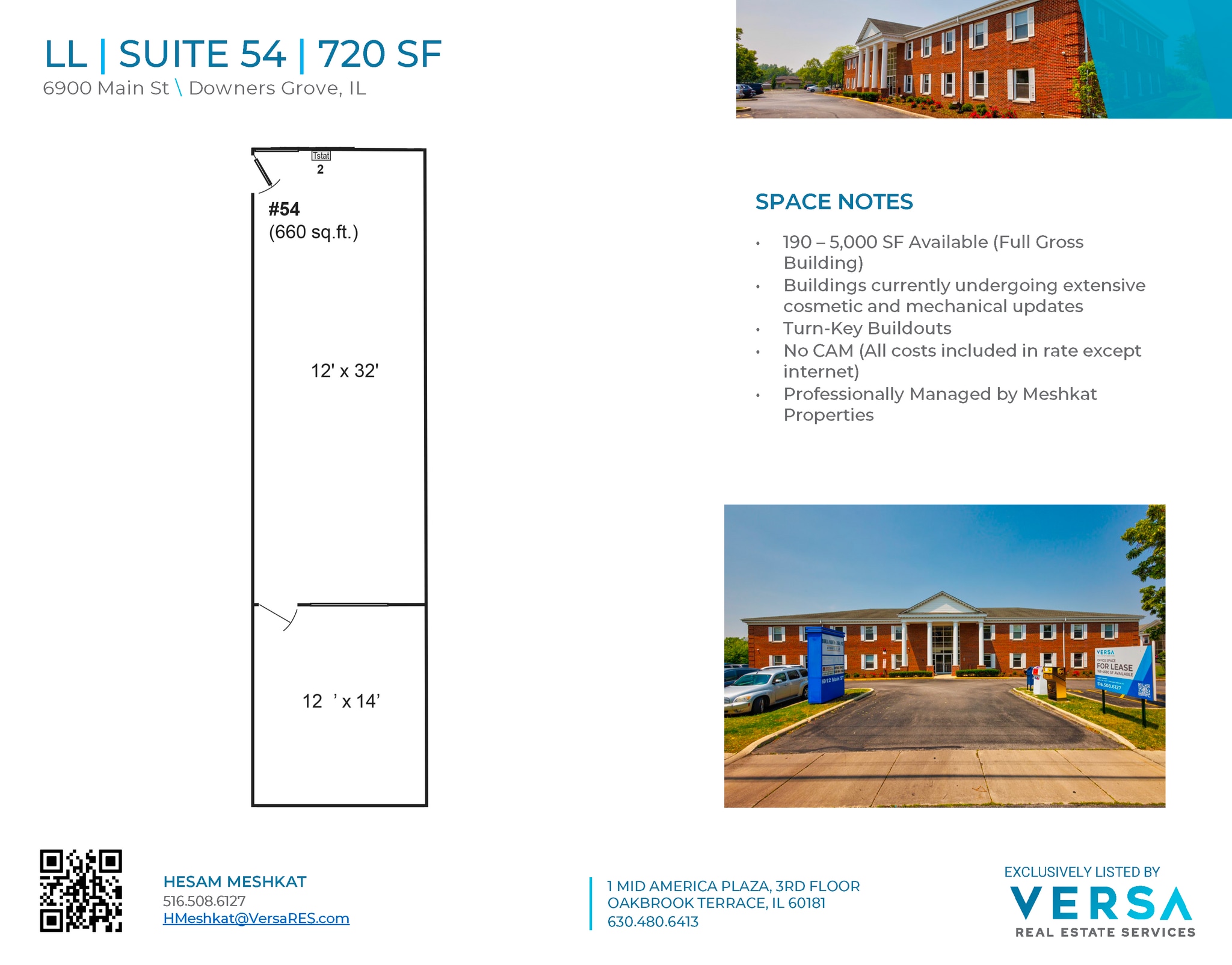 6912 Main St, Downers Grove, IL à louer Plan d’étage– Image 1 sur 1