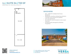6912 Main St, Downers Grove, IL à louer Plan d’étage– Image 1 sur 1