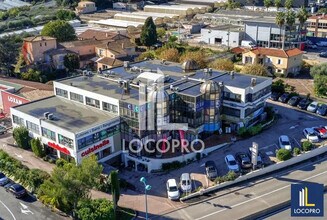 SOPHIA ANTIPOLIS - Vue aérienne vue de carte