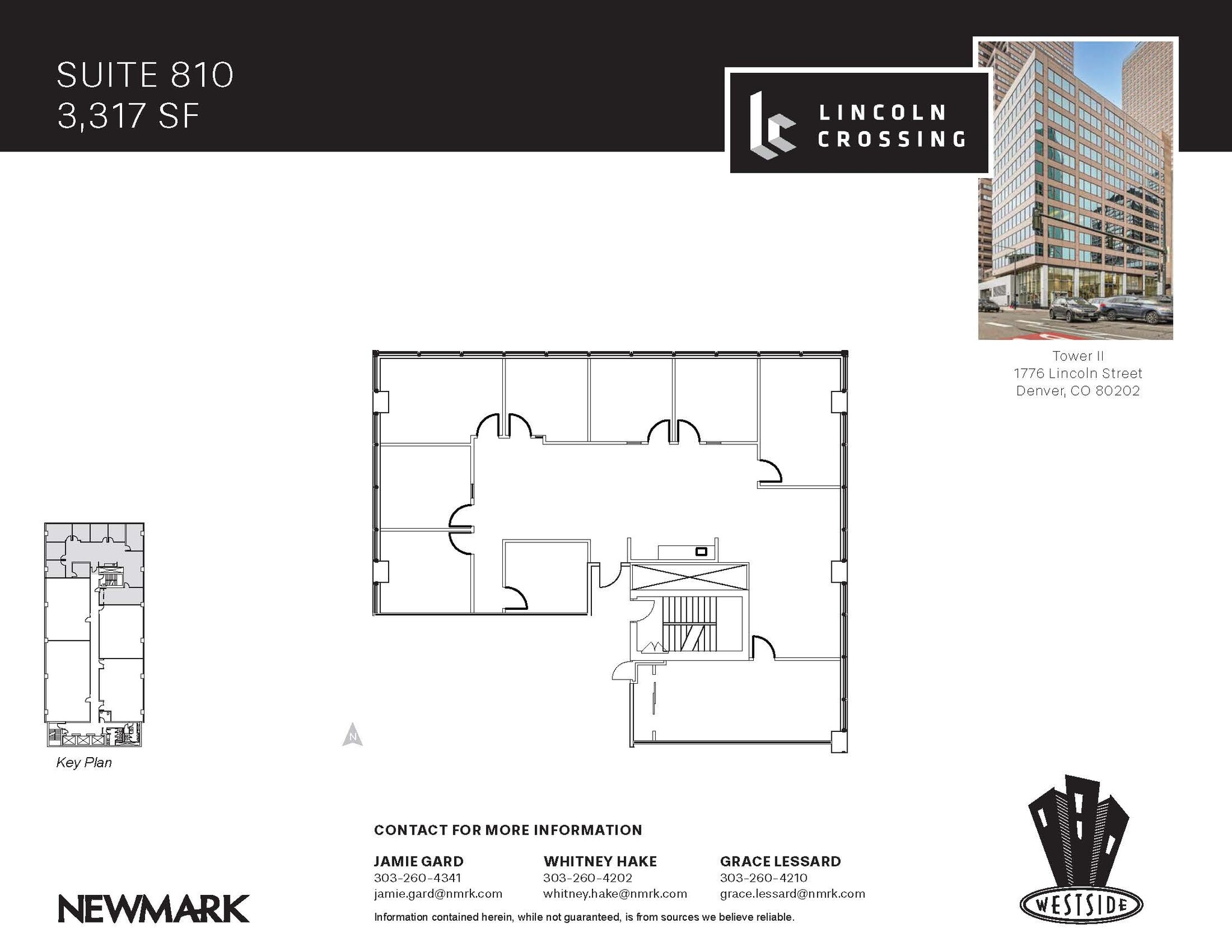 1776 N Lincoln St, Denver, CO à louer Plan d’étage– Image 1 sur 1