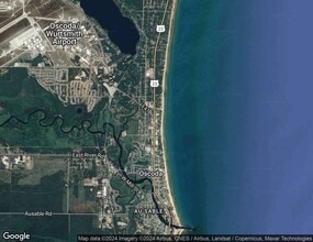 5280 N US-23 Hwy, Oscoda, MI - Vue aérienne  vue de carte