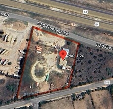 9809 S Interstate 20, Sweetwater, TX - VUE AÉRIENNE  vue de carte