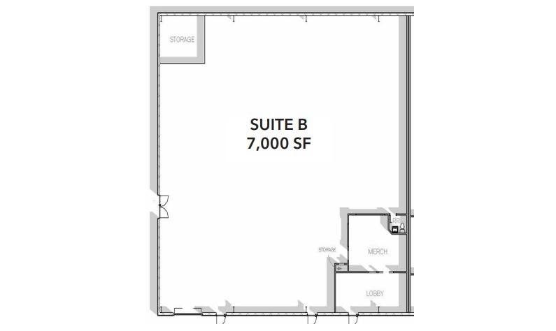 1210 W Scyene Rd, Mesquite, TX à louer Plan d’étage– Image 1 sur 1