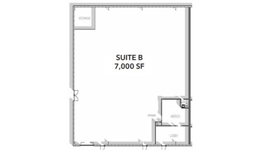 1210 W Scyene Rd, Mesquite, TX à louer Plan d’étage– Image 1 sur 1