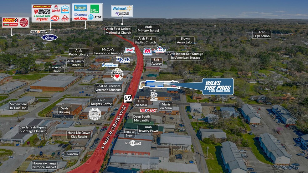 152 N Main St, Arab, AL à vendre - Photo de l’immeuble – Image 3 sur 5