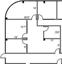 1220 Blalock Rd, Houston, TX à louer Plan d’étage– Image 1 sur 14