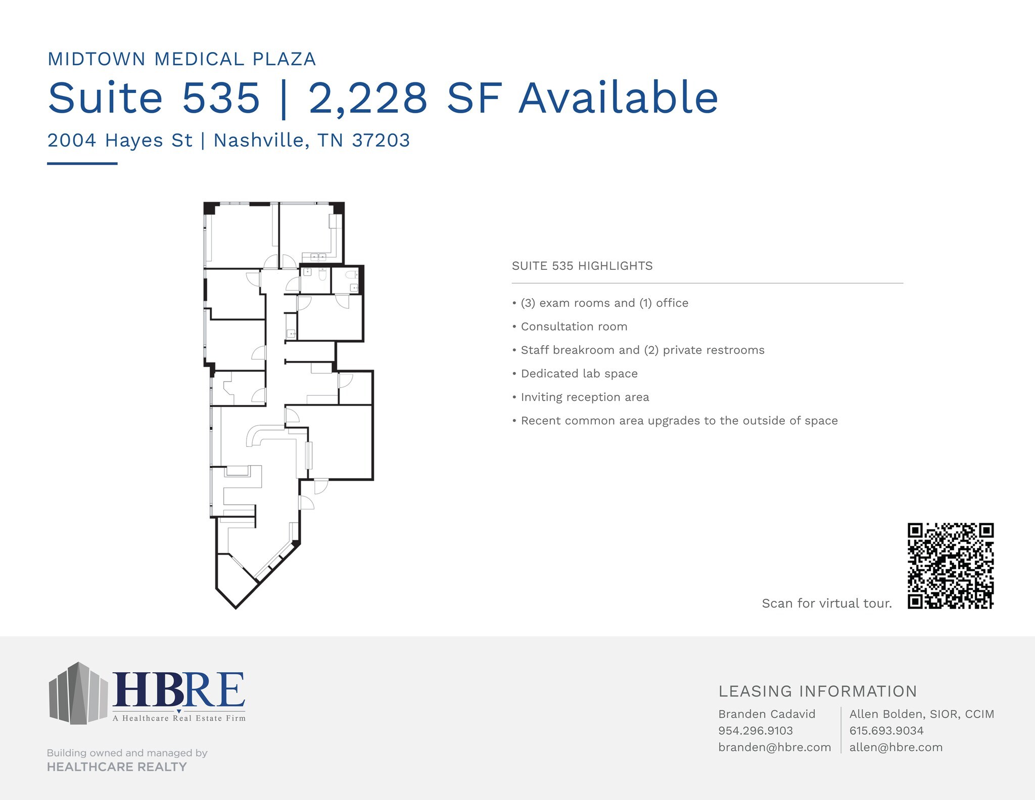 2004 Hayes St, Nashville, TN à louer Plan de site– Image 1 sur 1